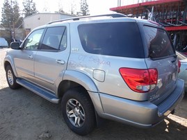 2007 Toyota Sequoia SR5 Silver 4.7L AT 4WD